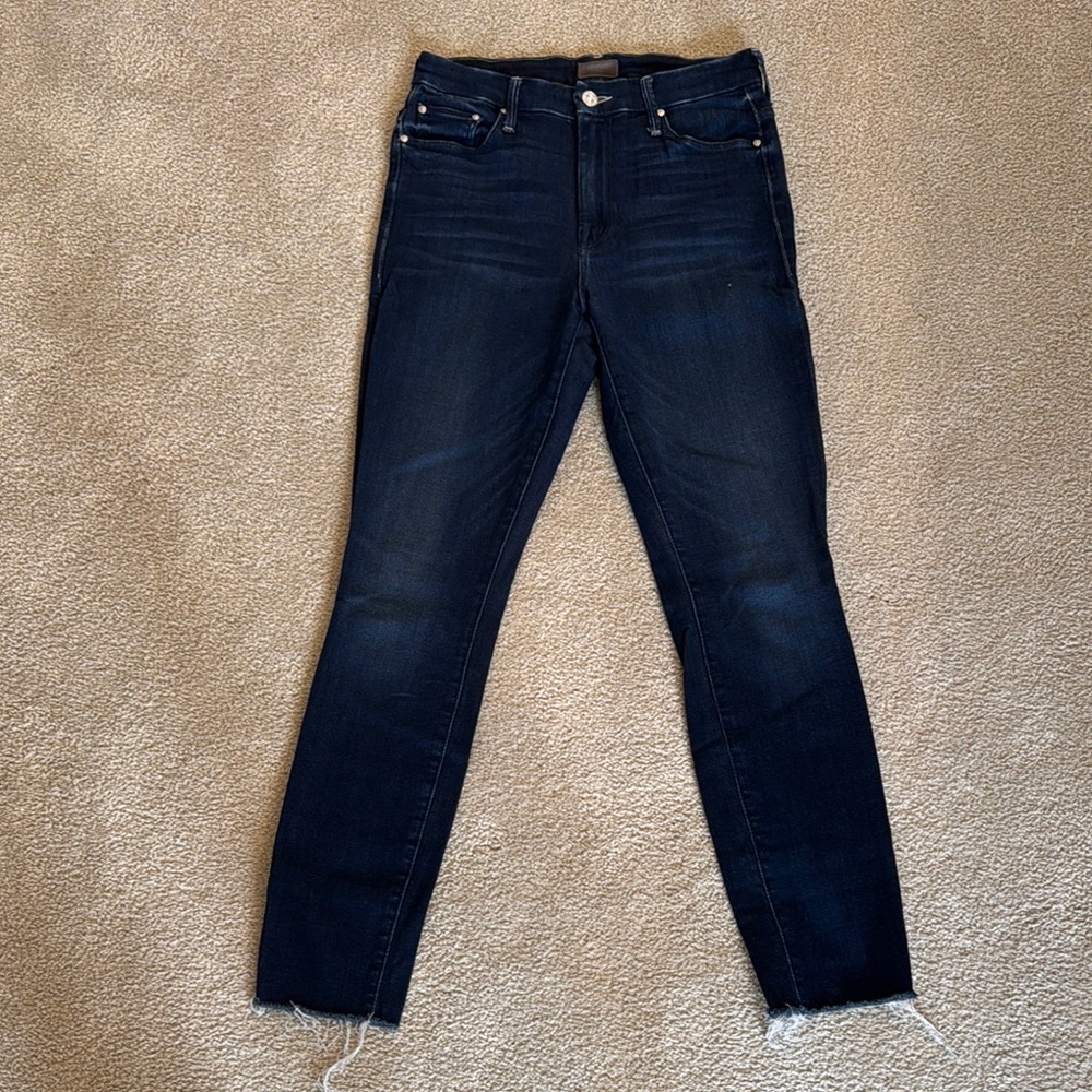 Women's Dark Blue Jeans